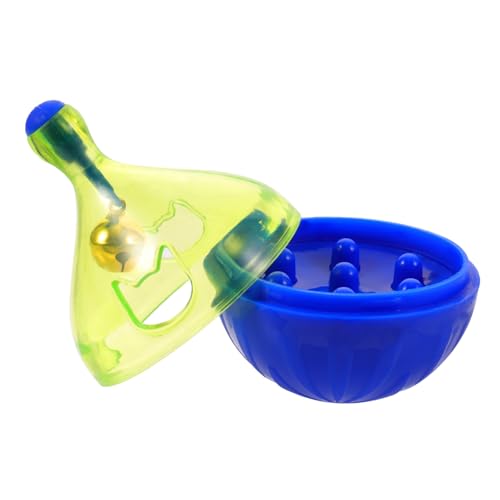 Toyvian Interaktives Katzen Hundespielzeug Tumbler Leckerli-Spender Langlebiger Leichter Futterautomat mit Wackelndem Design Wiederverwendbar für Kreative Fütterung und von Toyvian