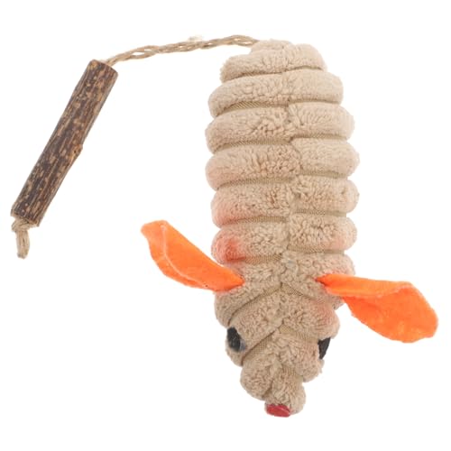 Toyvian Interaktives Katzenspielzeug, Katzenminze-Spielzeug Mit, Katzenminze-mausspielzeug Mit Seil Zum Spielen, Ideal Für Kätzchen Und Katzen Im Innenbereich Toyvian Interaktives Katzenspielzeug, Katzenminze-Spielzeug Mit, Katzenminze-mausspielzeug Mit Seil Zum Spielen, Ideal Für Kätzchen Und Katzen Im Innenbereich von Toyvian
