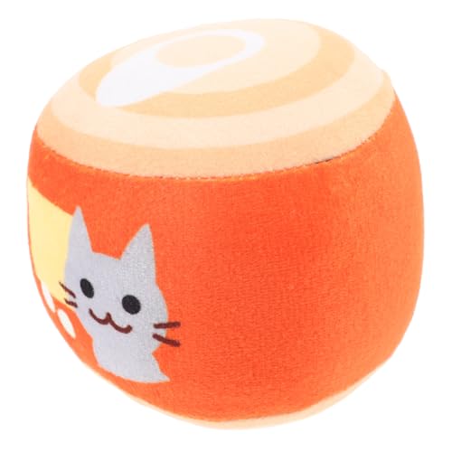 Toyvian Interaktives Katzenspielzeug mit Katzenminze Plüsch Kätzchen mit Integrierter Glocke Lustiges für Hauskatzen zur Stressreduktion und Beschäftigung Niedliches Cartoon Design Toyvian Interaktives Katzenspielzeug mit Katzenminze Plüsch Kätzchen mit Integrierter Glocke Lustiges für Hauskatzen zur Stressreduktion und Beschäftigung Niedliches Cartoon Design von Toyvian
