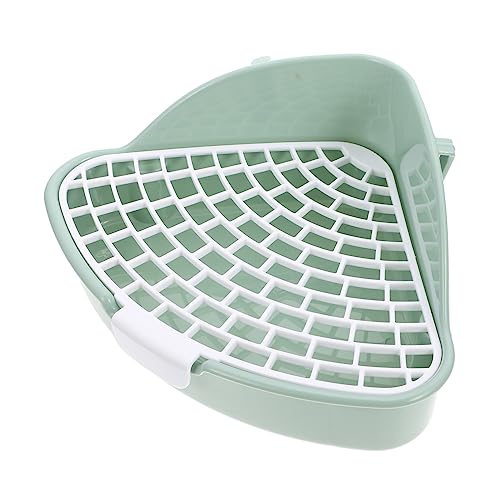 Toyvian Käfig Hamster Toilette Anti Fall Kaninchen Töpfchen Trainer für Kleintiere Sichere Katzentoilette für Hasen Meerschweinchen und Hamster Geruchsneutral und Einfach zu Reinigen von Toyvian