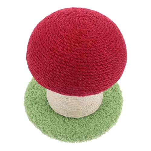 Toyvian Kätzchen Kratzer Red Pilzform Katze Kratzer Nach Sisal Multifunktionales Katzenspielzeug Für Innenkatzen Interaktive Katzenversorgung Toyvian Kätzchen Kratzer Red Pilzform Katze Kratzer Nach Sisal Multifunktionales Katzenspielzeug Für Innenkatzen Interaktive Katzenversorgung von Toyvian