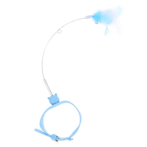 Toyvian Kätzchen Neckender Zauberstab Katzen-Teaser-Stick Katzen-Teaser-zauberstab Katze Kuscheltier Blue Kieselgel Toyvian Kätzchen Neckender Zauberstab Katzen-Teaser-Stick Katzen-Teaser-zauberstab Katze Kuscheltier Blue Kieselgel von Toyvian