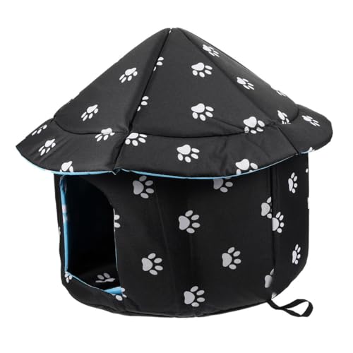 Toyvian Kaltes Katzennest groß drinnen Häuser klein Katzenbett für Wohnungskatzen Warmes Katzenbett Hundebetten Katzennestbett Schlafbett für Katzen Katze schlafnest Schwamm Schwarz Toyvian Kaltes Katzennest groß drinnen Häuser klein Katzenbett für Wohnungskatzen Warmes Katzenbett Hundebetten Katzennestbett Schlafbett für Katzen Katze schlafnest Schwamm Schwarz von Toyvian
