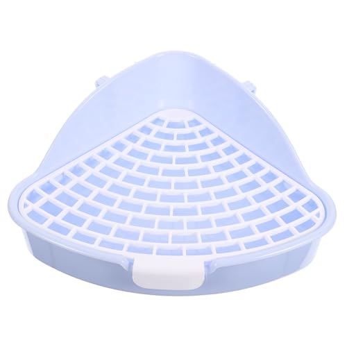 Toyvian Kaninchen Ecktoilette aus Kunststoff mit Großem Maschendesign Rutschfestem Fixierverschluss Leicht zu Reinigen Langlebig Hygienisch für Zwergkaninchen und Meerschweinchen Geeignet Toyvian Kaninchen Ecktoilette aus Kunststoff mit Großem Maschendesign Rutschfestem Fixierverschluss Leicht zu Reinigen Langlebig Hygienisch für Zwergkaninchen und Meerschweinchen Geeignet von Toyvian