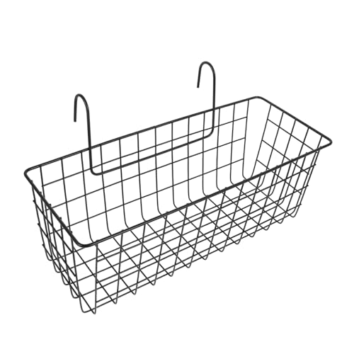Toyvian Kaninchen Heu Futterspender aus Robustem Eisen Stabiler Heuhalter für Kleintierkäfige Futterregal für Kaninchen und Meerschweinchen Installieren und Sicher für Heu und Gras von Toyvian