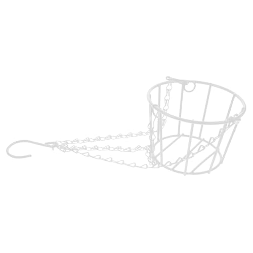 Toyvian Kaninchen Heufutterspender mit Metallrahmen Hängender Futterkorb für Kleine Nager Wie Meerschweinchen Chinchillas Robust und Leicht zu Reinigen Langlebig und Sicher für Kleintiere von Toyvian