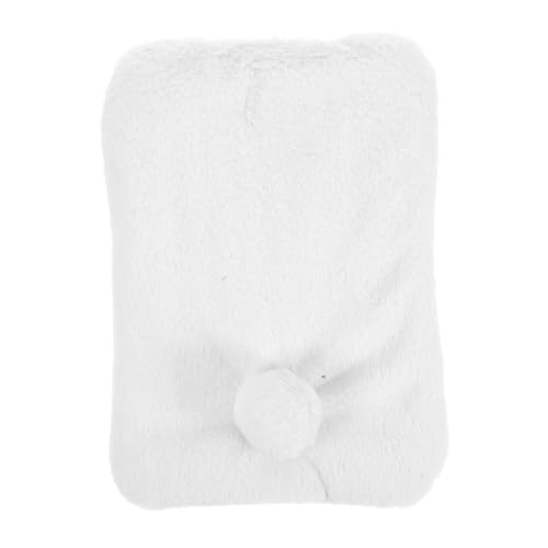 Toyvian Kaninchennestmatte Hamster -Pee -Pad Schlafunterlage für Hase Kleintierkäfigauskleidungen Bettmatte für Meerschweinchen Wiederverwendbare Kanincheneinlage Baumwolle Weiß von Toyvian