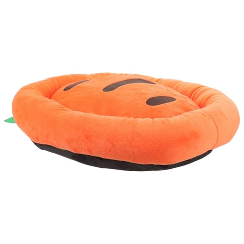 Toyvian Karottenförmiges Haustierbett aus Weichem Material Gemütliche und Waschbare Schlafunterlage für Kleine Hunde und Katzen Cartoon Design Vielseitig Einsetzbar für Sommer und Auto von Toyvian