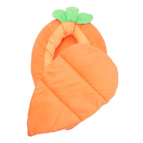 Toyvian Karottenförmiges Kaninchenbett Mittelgroß Kuscheliges Haustier Nest aus Gemütliches Schlafhäuschen für Kaninchen Meerschweinchen und Kleine Nager Leicht Tragbar und Robust Toyvian Karottenförmiges Kaninchenbett Mittelgroß Kuscheliges Haustier Nest aus Gemütliches Schlafhäuschen für Kaninchen Meerschweinchen und Kleine Nager Leicht Tragbar und Robust von Toyvian