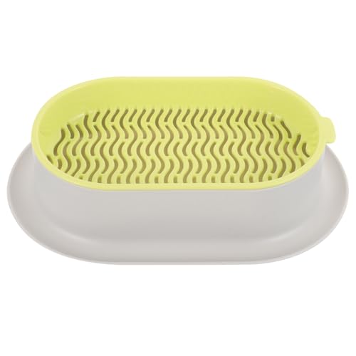 Toyvian Kasten Katzentoilette Keimvermehrungsschalen Pflanzschale Hydroponisches Katzengras Pflanzgefäß Für Kätzchengras Tablett Container Katzenpflanzer Ohne Erde Plastik von Toyvian