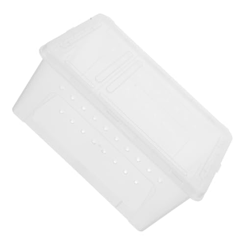 Toyvian Kasten Spinnen-Terrarium Reptilienterrarium Zuchtbecken Für Schildkröten Insekten -Terrarium Echsenkäfig Tierkäfig Cricketkäfig Futterkäfig Für Schlangen Transparent Abs Toyvian Kasten Spinnen-Terrarium Reptilienterrarium Zuchtbecken Für Schildkröten Insekten -Terrarium Echsenkäfig Tierkäfig Cricketkäfig Futterkäfig Für Schlangen Transparent Abs von Toyvian