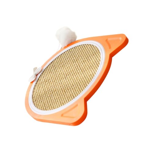 Toyvian Katze Kratzbrett mit Saugnapf Hängendes Kratzbrett für Katzen Kratzfestes Katzenspielzeug Schützt Möbel Geeignet für Katzen und Kätzchen Gesundes Krallenpflege Board von Toyvian