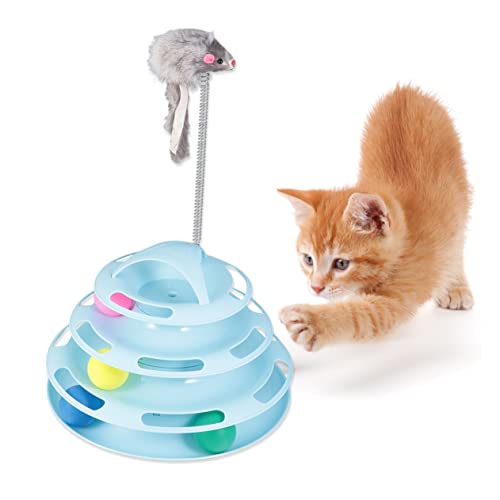 Toyvian Katze Plattenspieler Tunnel Bewegung Selbstspielendes, Interaktives Katzenspielzeug Katzenspielzeugball Katzenspielzeug Bewegend Bunt Katzenminze Bälle Plastik Toyvian Katze Plattenspieler Tunnel Bewegung Selbstspielendes, Interaktives Katzenspielzeug Katzenspielzeugball Katzenspielzeug Bewegend Bunt Katzenminze Bälle Plastik von Toyvian
