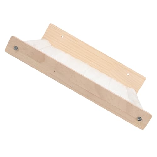 Toyvian Katzen -Hängemattenspielzeug hängende Katzenhängematte Katze hängematte Bett Haustierbetten für Katzen katzenspielzeug Wandhängematte für Katzen Katze hängende Hängematte hölzern von Toyvian