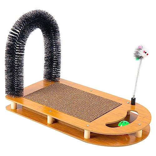 Toyvian Katzen Kratzbrett Multifunktional Kratzspielzeug für Katzen Sicher und Hautfreundlich Verhindert Möbeln und Böden Toyvian Katzen Kratzbrett Multifunktional Kratzspielzeug für Katzen Sicher und Hautfreundlich Verhindert Möbeln und Böden von Toyvian