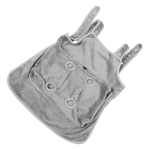 Toyvian Katzen Streichelschürze Weiche Katzen Leichttragetasche Haustier Haltetasche Welpen Schlafsack Katzenschlafsack Haustiertaschen Katzentragetasche Katzenschürzen Hellgraues von Toyvian