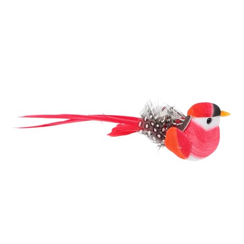 Toyvian Gefiederter Vogel Katzenspielzeug Ersatz Glockenverziertes Spielzeug Für Drinnen Und Draußen Vogeldesign Toyvian Gefiederter Vogel Katzenspielzeug Ersatz Glockenverziertes Spielzeug Für Drinnen Und Draußen Vogeldesign von Toyvian