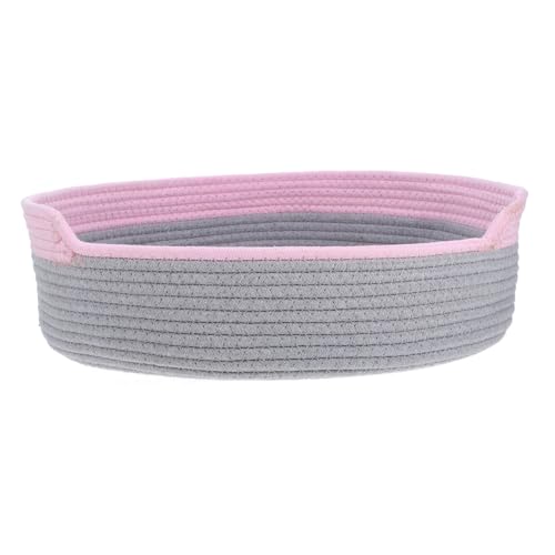 Toyvian Katzenbett aus Baumwollseil Handgefertigtes Katzennest für Drinnen Gemütlicher Schlafplatz für Katzen und Kleine Hunde Einzigartiges Design Atmungsaktiv und Langlebig für Sommer Toyvian Katzenbett aus Baumwollseil Handgefertigtes Katzennest für Drinnen Gemütlicher Schlafplatz für Katzen und Kleine Hunde Einzigartiges Design Atmungsaktiv und Langlebig für Sommer von Toyvian