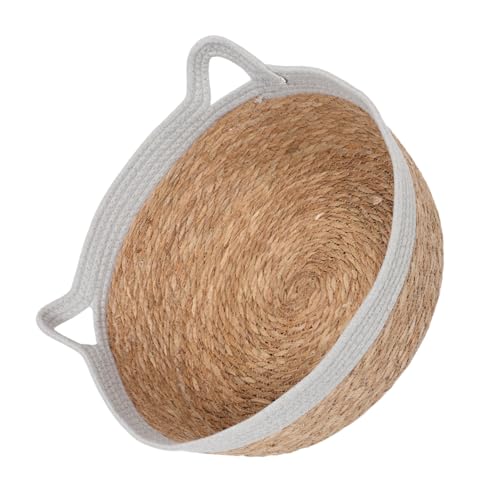 Toyvian Sommer-katzenbett Gewebtes Haustiernest Für Drinnen Und Draußen Katzennest Bequemes Katzenbett Katzenhausbett Kompaktes Hundebett Katzenbettnest Kleines Haustiernest von Toyvian