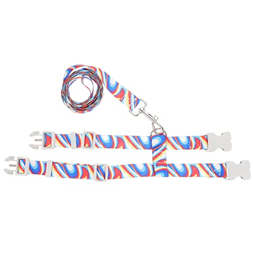 Toyvian Katzengeschirr Und Leine Verstellbare Kätzchen Leine Ausbruchsicheres Design Für Katzen Und Kleine Für Outdoor Aktivitäten von Toyvian