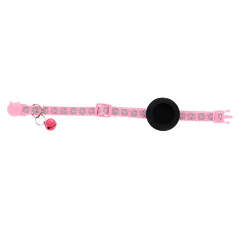 Toyvian Katzenhalsband Kragen mit einstellbare Sicherheitskätzchen verstellbares Haustier Glocke Outdoor-Halsband für Haustiere Reflektierendes Halsband für Haustiere Nylon Rosa Toyvian Katzenhalsband Kragen mit einstellbare Sicherheitskätzchen verstellbares Haustier Glocke Outdoor-Halsband für Haustiere Reflektierendes Halsband für Haustiere Nylon Rosa von Toyvian