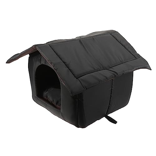 Toyvian Katzenhaus Outdoor Wetterfestes Atmungsaktives Katzenversteck für Wasserdichtes Katzenhaus für Draußen für Kleine Katzen und Kätzchen Sicherer Rückzugsort bei Jedem Toyvian Katzenhaus Outdoor Wetterfestes Atmungsaktives Katzenversteck für Wasserdichtes Katzenhaus für Draußen für Kleine Katzen und Kätzchen Sicherer Rückzugsort bei Jedem von Toyvian