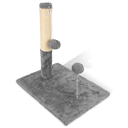 Toyvian Katzenklettergerüst Katzenstreu Kätzchen Indoor Pfosten Katzenkratzbaum Anti Kratz Für Katzen Katzenkratzbrett Selbstkratzbrett Katzenkratzstange Katzenbett Kratzbaum von Toyvian