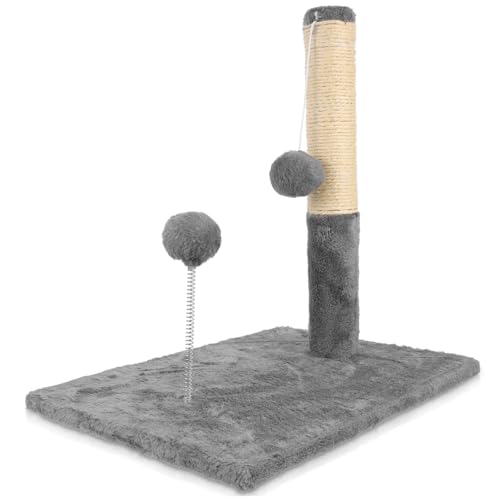Toyvian Katzenklettergerüst Katzenstreu Post Kratzbaum für Kätzchen kratzbäume für Katzen Kätzchen Kratzbaum drinnen Kratzen Katzenkatze Kratzer Verschleißfester Katzenkratzer Platte Grau Toyvian Katzenklettergerüst Katzenstreu Post Kratzbaum für Kätzchen kratzbäume für Katzen Kätzchen Kratzbaum drinnen Kratzen Katzenkatze Kratzer Verschleißfester Katzenkratzer Platte Grau von Toyvian