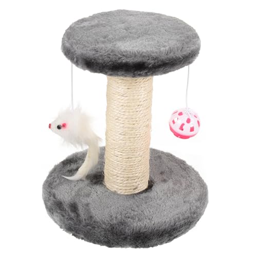 Toyvian Katzenkletterstange Kratzen Hauskatzen Kratzbaum Kratzer Haustier Kratzbäume Für Katzen Post Sisal Mit Teppich Ausgelegt Kätzchen Katzenzubehör Flanell Toyvian Katzenkletterstange Kratzen Hauskatzen Kratzbaum Kratzer Haustier Kratzbäume Für Katzen Post Sisal Mit Teppich Ausgelegt Kätzchen Katzenzubehör Flanell von Toyvian