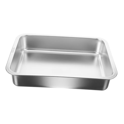 Toyvian Katzenklo mit Offenem Design Große Katzentoilette für Kätzchen und Kaninchen Leicht zu Reinigen Geräumige Katzenstreu Box Aufbewahrung für Schaufel Toyvian Katzenklo mit Offenem Design Große Katzentoilette für Kätzchen und Kaninchen Leicht zu Reinigen Geräumige Katzenstreu Box Aufbewahrung für Schaufel von Toyvian