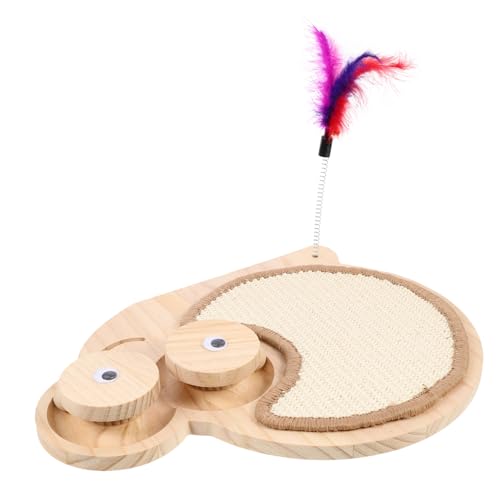 Toyvian Katzenkratzbaum Aus Sisal Katzenspielzeug Katzenaktivitätsspielzeug Katzenspinnerspielzeug Sisalball-katzenkratzer Katzenkratzbrett Aus Sisal Holz Toyvian Katzenkratzbaum Aus Sisal Katzenspielzeug Katzenaktivitätsspielzeug Katzenspinnerspielzeug Sisalball-katzenkratzer Katzenkratzbrett Aus Sisal Holz von Toyvian
