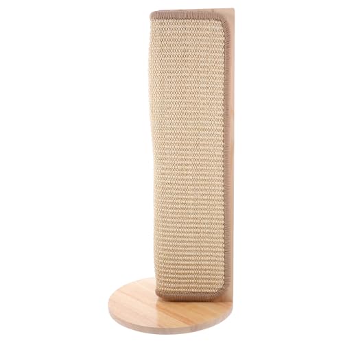 Toyvian Katzenkratzmatte aus Natürlichem Sisal Wand Eck Kratzbaum für Möbel Schutz Kratzunterlage für Katzen Minimalistisches Design für Zuhause Langlebig von Toyvian