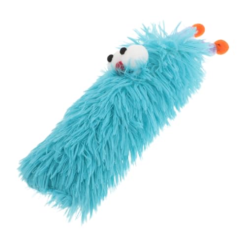 Toyvian Cozy Catnip Plüsch-Spielzeug Für Katzen Weiches Und Bequemes Kissen Raupenform Für Drinnen Fördert Aktives Spielen Und Natürliche Jagdinstinkte von Toyvian