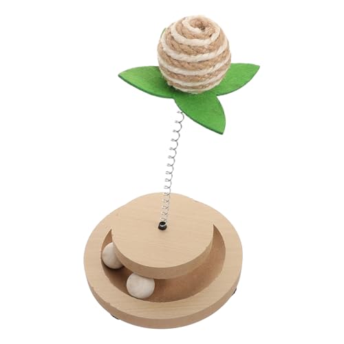 Toyvian Katzenspielzeug Sisal Ball Katzenpflege Katzen langlebig für Katzen Katzenfreundliche Spielsachen Katzenfeen Selbstspiel-Teaser Toyvian Katzenspielzeug Sisal Ball Katzenpflege Katzen langlebig für Katzen Katzenfreundliche Spielsachen Katzenfeen Selbstspiel-Teaser von Toyvian
