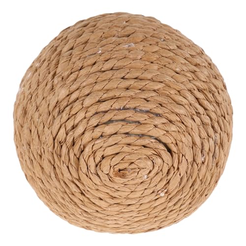 Toyvian Katzenspielzeug Sisalball Groß Robust Kratzfest für Katzen Aktivität Spielspaß Mental Physisch Geeignet für Zuhause und Tierhandel von Toyvian