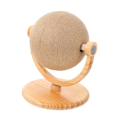 Toyvian Katzenspielzeug aus Sisal Interaktiver Kratzball für Katzen Ballförmiges Kratzspielzeug zur Krallenpflege für Garten Möbel Kratzern für Spaß Toyvian Katzenspielzeug aus Sisal Interaktiver Kratzball für Katzen Ballförmiges Kratzspielzeug zur Krallenpflege für Garten Möbel Kratzern für Spaß von Toyvian