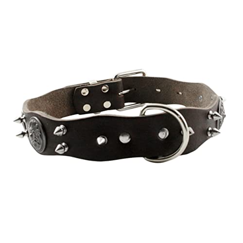 Toyvian Kaugleckenkragen Mittel Hundehalsband Collier hundehalsbänder für große Hunde männlich Haustierschmuck für Hunde Welpe Hund Halsband Hund Halskette Braun Toyvian Kaugleckenkragen Mittel Hundehalsband Collier hundehalsbänder für große Hunde männlich Haustierschmuck für Hunde Welpe Hund Halsband Hund Halskette Braun von Toyvian
