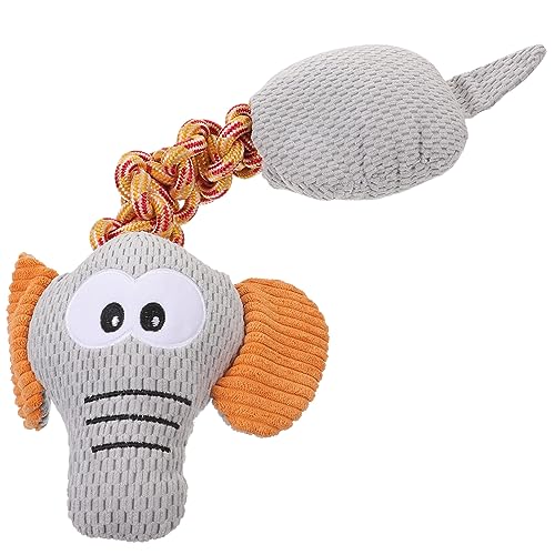 Toyvian Kauspielzeug mit Baumwollknoten und Quietschfunktion Strapazierfähiges für Kleine und Mittelgroße für Zahnpflege und Interaktive Beschäftigung Toyvian Kauspielzeug mit Baumwollknoten und Quietschfunktion Strapazierfähiges für Kleine und Mittelgroße für Zahnpflege und Interaktive Beschäftigung von Toyvian