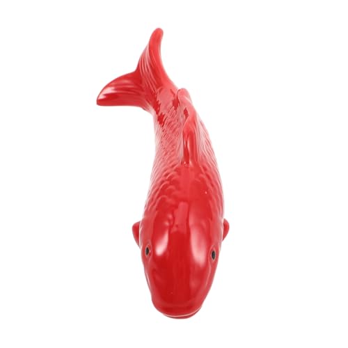 Toyvian Keramik Float Ente Aquarienlandschaftsverzierung Dekorationen Für Aquarienfische Dekorative Fischfigur Aquarium-Fisch-Figur Zubehör Für Aquarien Schwimmende Fischverzierung Rot Toyvian Keramik Float Ente Aquarienlandschaftsverzierung Dekorationen Für Aquarienfische Dekorative Fischfigur Aquarium-Fisch-Figur Zubehör Für Aquarien Schwimmende Fischverzierung Rot von Toyvian