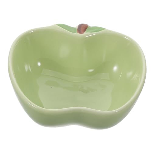 Toyvian Keramik Futternapf für Kleintiere Langlebige und Leicht zu Reinigende Hamsternapf Schale mit Süßem Grünem Apfel Design Geeignet für Hamster Chinchilla und Kleine Nager Toyvian Keramik Futternapf für Kleintiere Langlebige und Leicht zu Reinigende Hamsternapf Schale mit Süßem Grünem Apfel Design Geeignet für Hamster Chinchilla und Kleine Nager von Toyvian