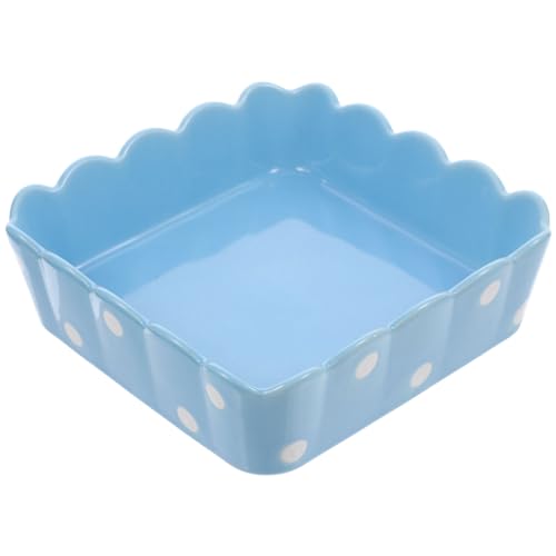Toyvian Keramik Futternapf für Meerschweinchen Hamster und Chinchillas Rutschfestes Design für Futter und Wasser Blaue Farbe für Kleine Haustiere Geeignet Toyvian Keramik Futternapf für Meerschweinchen Hamster und Chinchillas Rutschfestes Design für Futter und Wasser Blaue Farbe für Kleine Haustiere Geeignet von Toyvian