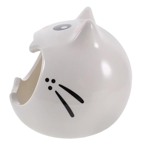 Toyvian Keramik Hamsterhaus Große Kühlende Haustierhöhle Cartoon Chinchilla Versteck Tragbares Nager Nest Sommerbett für Kleintiere Meerschweinchen und Kaninchen von Toyvian