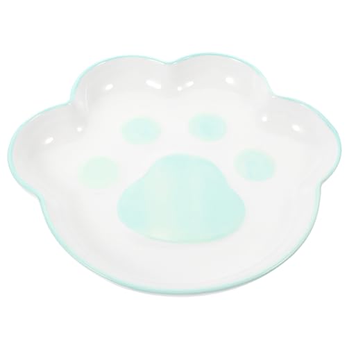 Toyvian Keramik Katzennapf mit Stabilem Boden Katzenfreundliches Design rutschfest Leicht zu Reinigen Blaue Pfotenform für Katzen und Kleine Hunde Dekorativ und Langlebig Toyvian Keramik Katzennapf mit Stabilem Boden Katzenfreundliches Design rutschfest Leicht zu Reinigen Blaue Pfotenform für Katzen und Kleine Hunde Dekorativ und Langlebig von Toyvian