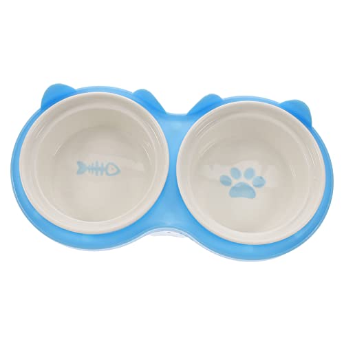 Toyvian Keramik Katzennapf mit Ständer rutschfest Schützend für Hals und Bequemes Füttern Teiliges Blaues Futternapf für Haustiere Wie Katzen Hunde und Kaninchen im Haushalt Toyvian Keramik Katzennapf mit Ständer rutschfest Schützend für Hals und Bequemes Füttern Teiliges Blaues Futternapf für Haustiere Wie Katzen Hunde und Kaninchen im Haushalt von Toyvian