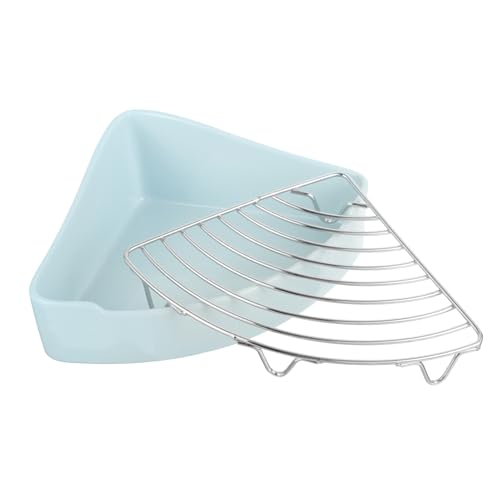 Toyvian Keramiktoilette für kleine Haustiere Ecke Hasen-Töpfchen Meerschweinchen Hamsterkäfig Hasenstreu Hamster klo kaninchentoilette Kaninchen-Trainingstöpfchen Katzentoilette Sky-Blue Toyvian Keramiktoilette für kleine Haustiere Ecke Hasen-Töpfchen Meerschweinchen Hamsterkäfig Hasenstreu Hamster klo kaninchentoilette Kaninchen-Trainingstöpfchen Katzentoilette Sky-Blue von Toyvian