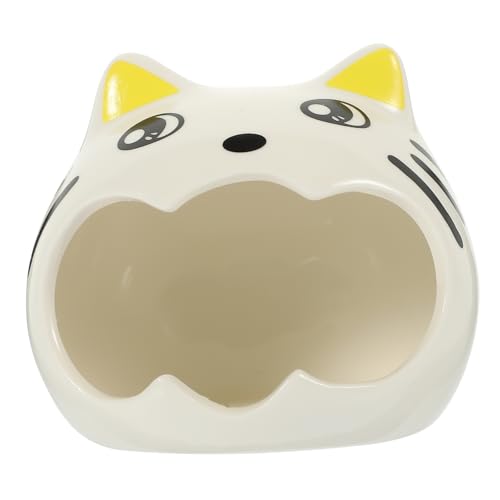Toyvian Keramisches Hamster Nest für Sommerabkühlung Kühlendes Haustierversteck für Kleine Wie Hamster Mäuse und Chinchillas Langlebig Reinigen von Toyvian