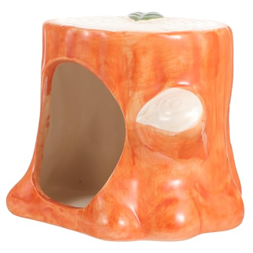 Toyvian Keramisches Hamsternest für Meerschweinchen Kühles Sicheres Versteck für Hamster und Kleine Dekoratives Schlafhaus Wiederverwendbar für Käfigdekoration Toyvian Keramisches Hamsternest für Meerschweinchen Kühles Sicheres Versteck für Hamster und Kleine Dekoratives Schlafhaus Wiederverwendbar für Käfigdekoration von Toyvian