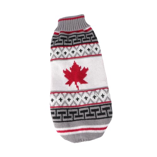 Toyvian Kleidung für Haustiere Pullover für Weihnachtshunde Dekorationen Winterhundkostüm Weihnachtspullover Hundepullover klein Haustierurlaubskleidung Warmer Hundeblätter Toyvian Kleidung für Haustiere Pullover für Weihnachtshunde Dekorationen Winterhundkostüm Weihnachtspullover Hundepullover klein Haustierurlaubskleidung Warmer Hundeblätter von Toyvian