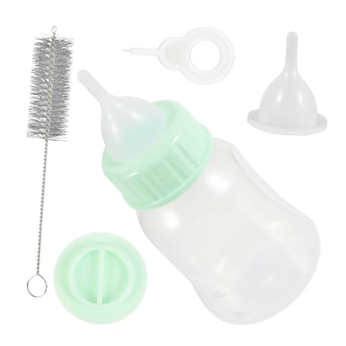 Toyvian Kleine Haustier Aufzuchtflasche Kitten Milk Feeder Set für Welpen und Kaninchen Wiederverwendbare Leichte Pflegeflasche aus Flexiblem Material Einfach zu Reinigen und Langlebig Toyvian Kleine Haustier Aufzuchtflasche Kitten Milk Feeder Set für Welpen und Kaninchen Wiederverwendbare Leichte Pflegeflasche aus Flexiblem Material Einfach zu Reinigen und Langlebig von Toyvian