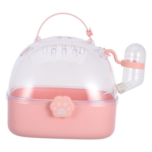 Toyvian Kleine Haustier Tragetasche Für Reisen Transportbox Für Hamster Chinchilla Und Wasserflasche Aus Langlebigem Material Toyvian Kleine Haustier Tragetasche Für Reisen Transportbox Für Hamster Chinchilla Und Wasserflasche Aus Langlebigem Material von Toyvian